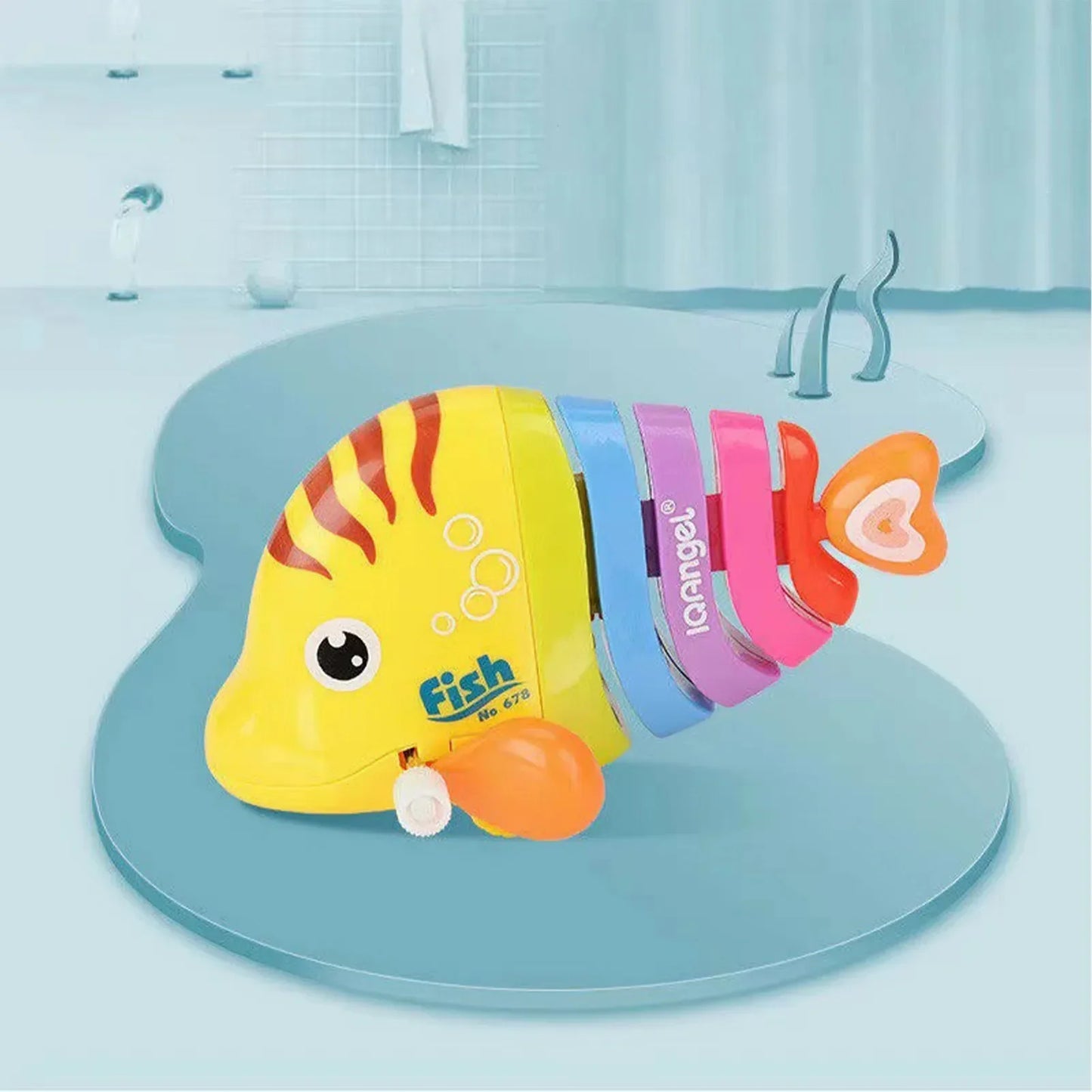 Rolling Fish Toy