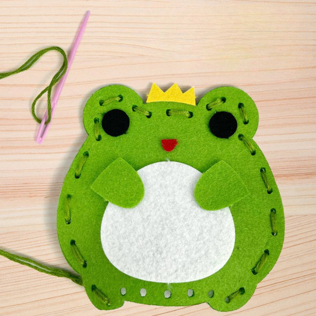 DIY Felt Animal Sewing Kit – Safe & Fun Craft for Kids