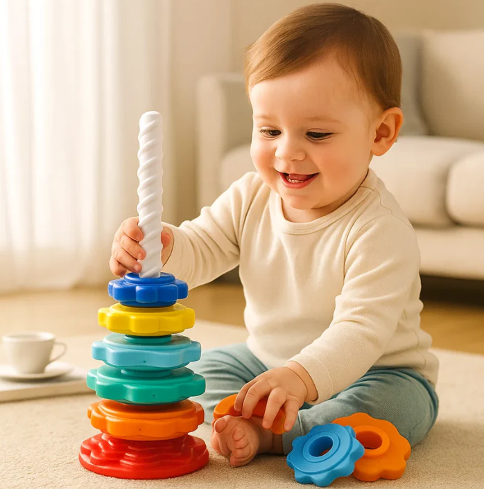 Montessori Rainbow Stacker