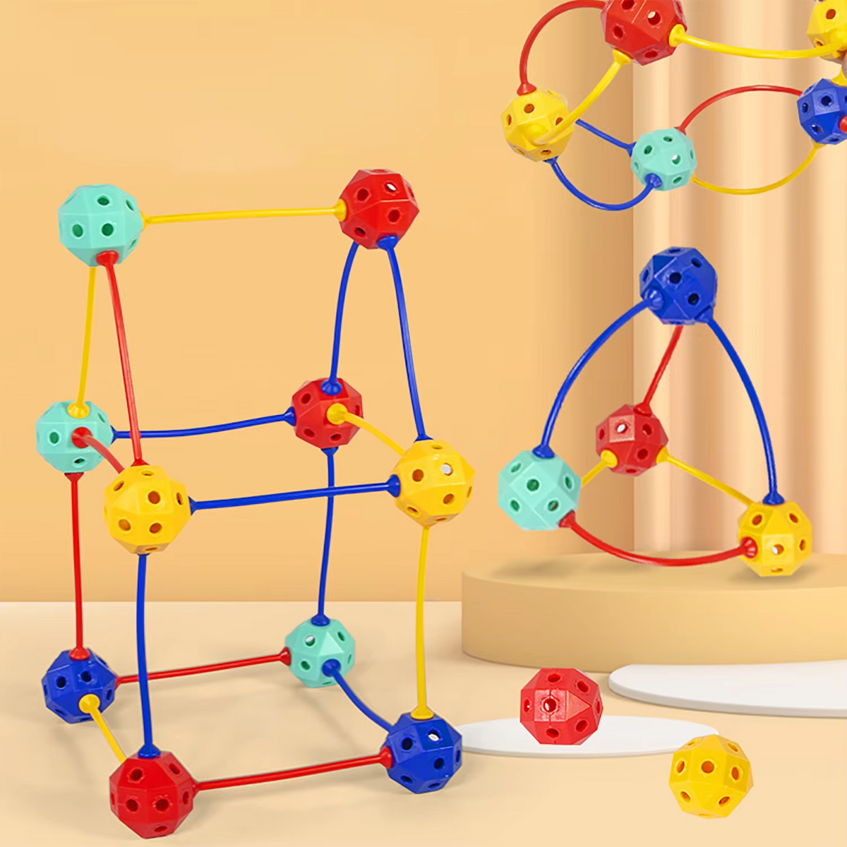 Shapelink ShapeLink Geometric Building Beads – Cuddlebear
