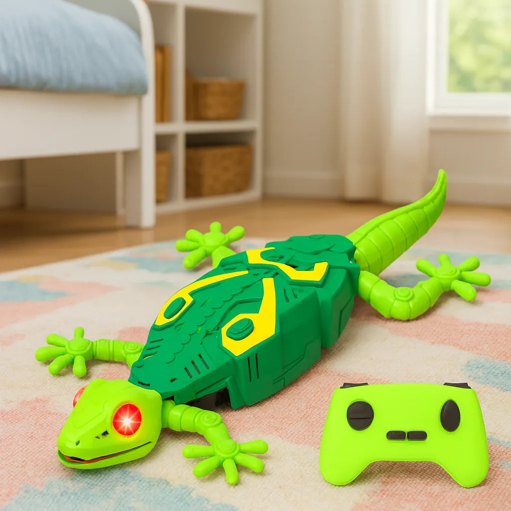 RC wall climbing gecko toy for kids