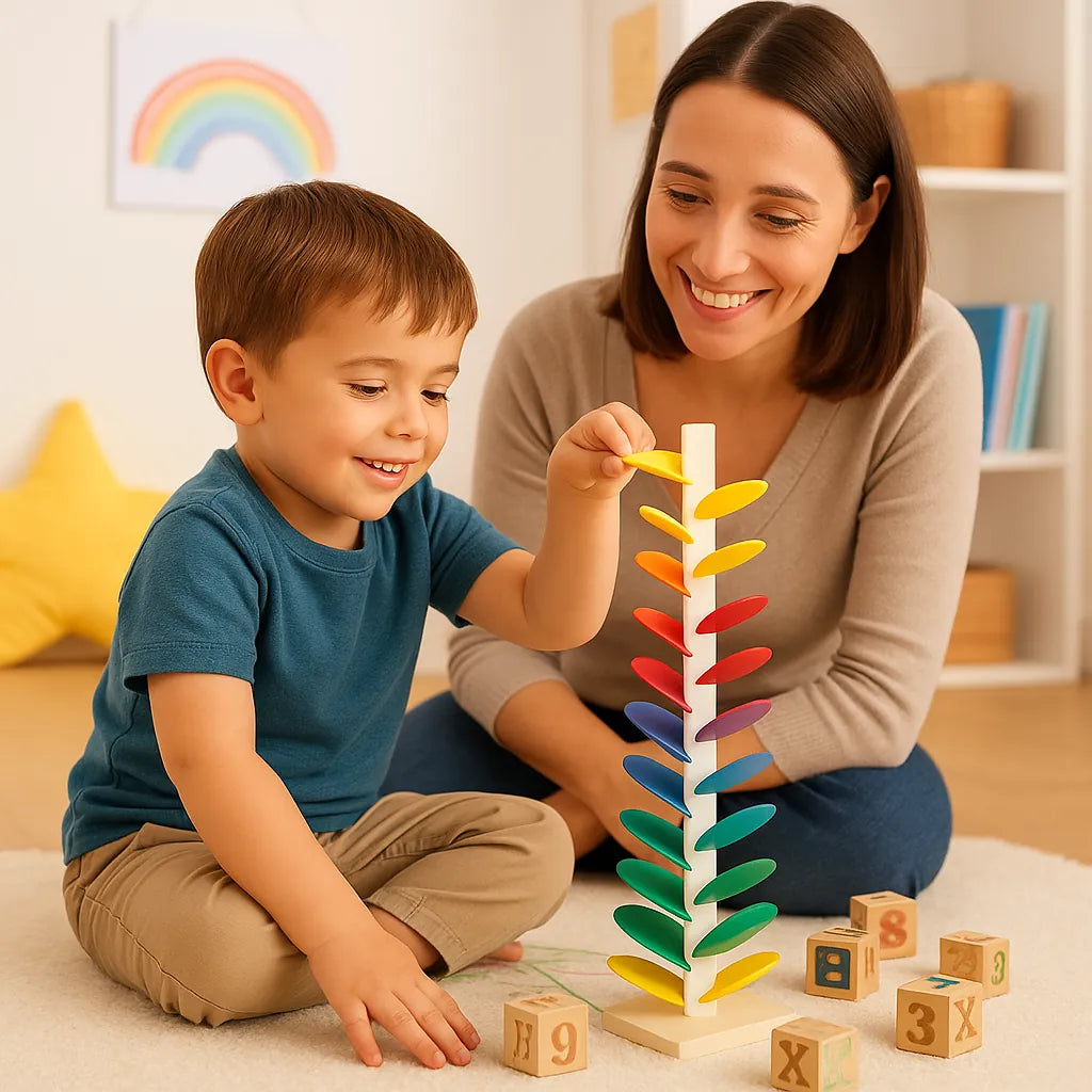 Montessori-Inspired Tree Play Set for Kids