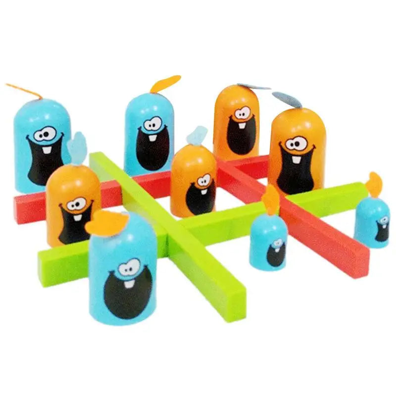 Chomp Tic-Tac-Toe Battle