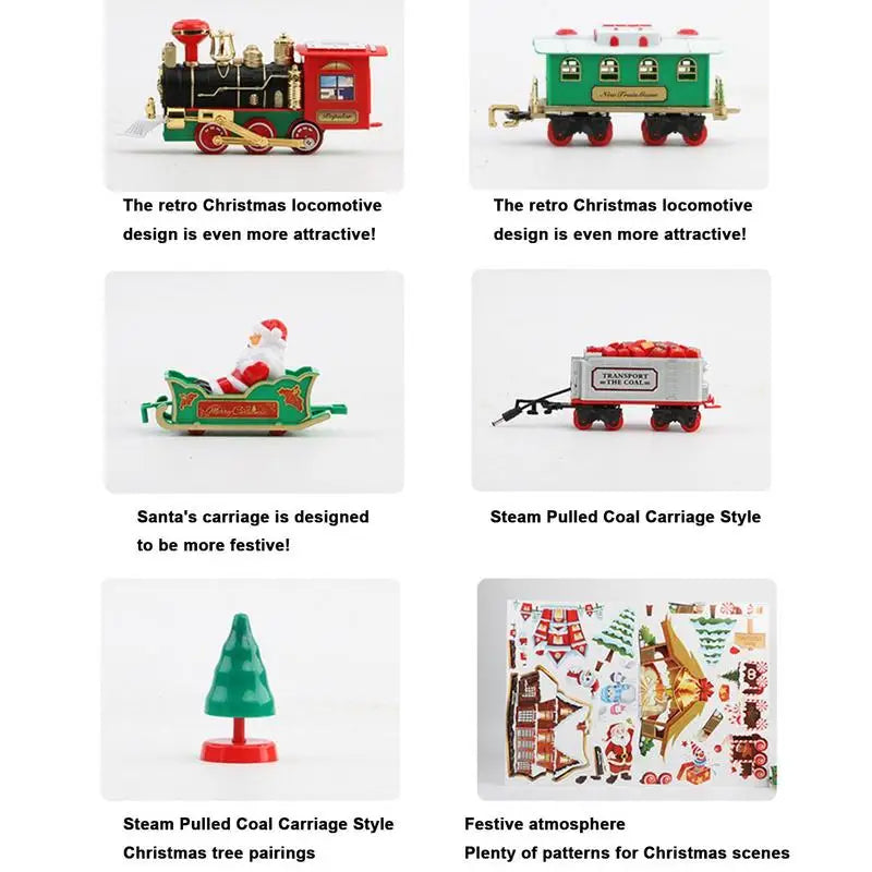 Cuddle Train Holiday Express Christmas Train Set – Cuddlebear