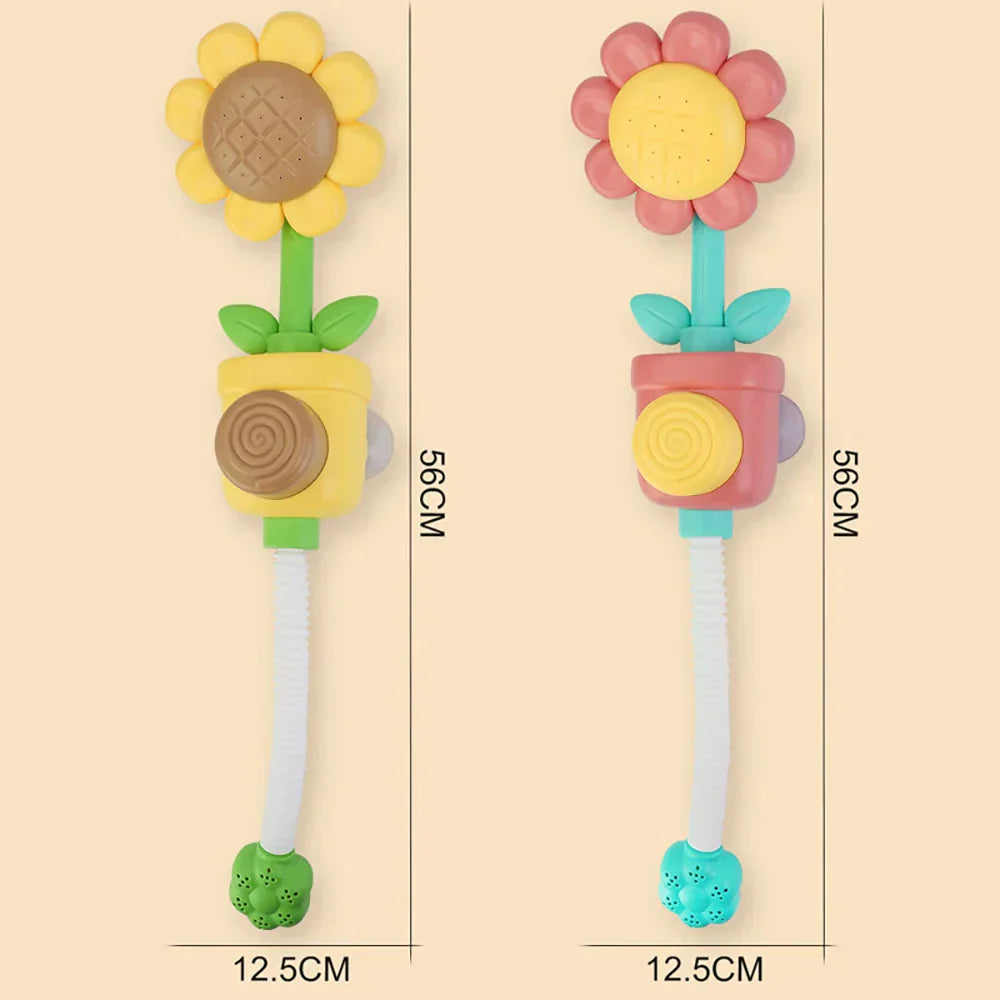 Fun Sunflower Bath Sprayer