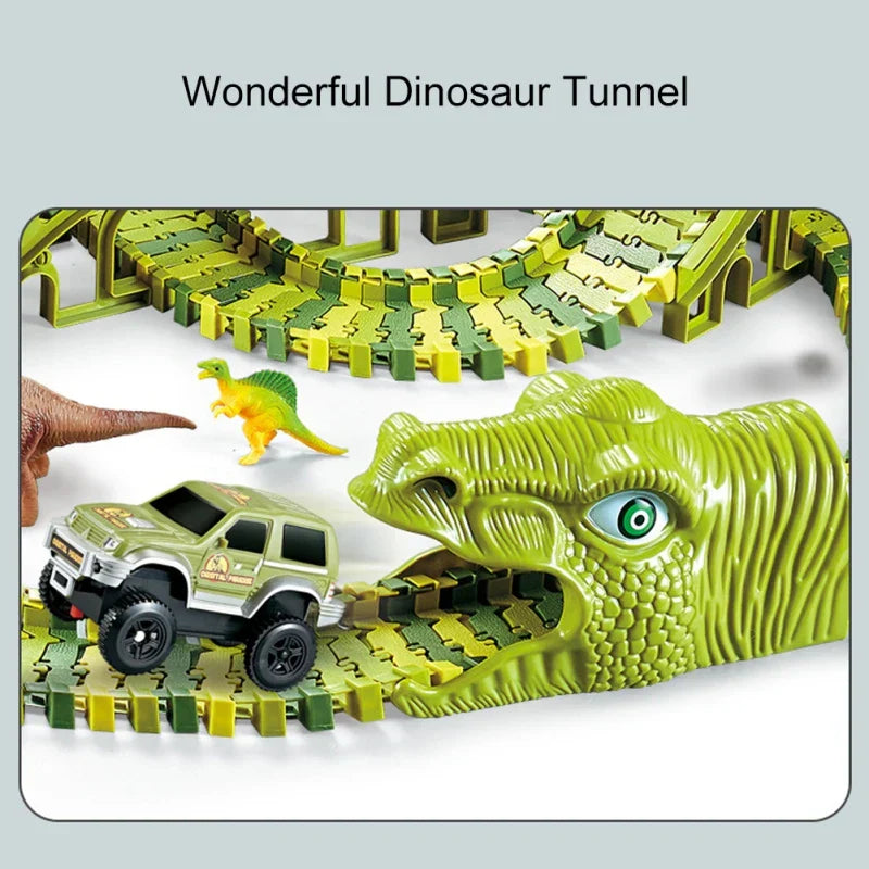 Dino Tracks - Dinosaur Adventure Race Set